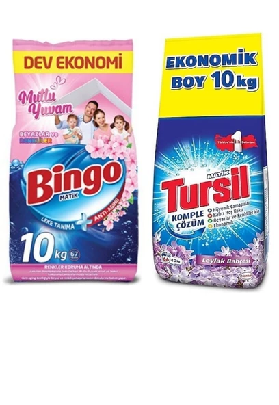 Bingo Matik 10 kg & Tursil Matik 10 kg