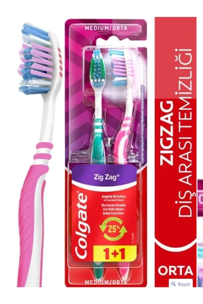 Colgate Zig Zag Diş Fırçası 1+1 ürün görseli