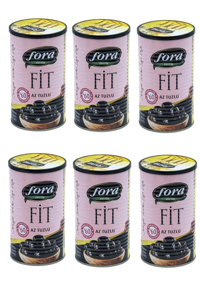 Fora Light Fit Az Tuzlu Zeytin 6  Adet 720 G