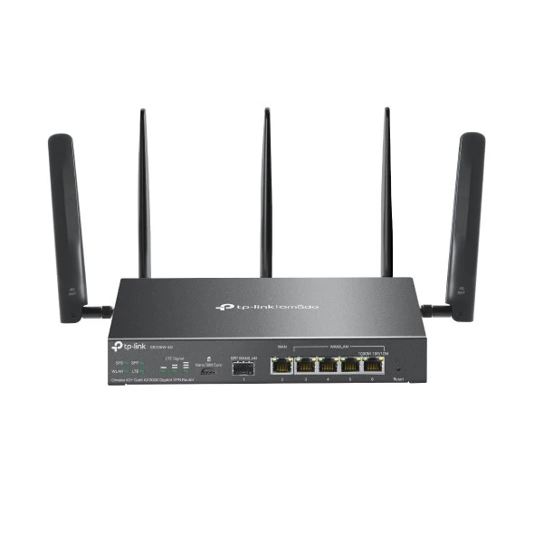 TP-LINK  ER706W-4G OMADA 4G+ CAT6 AX3000 GIGABIT VPN ROUTER