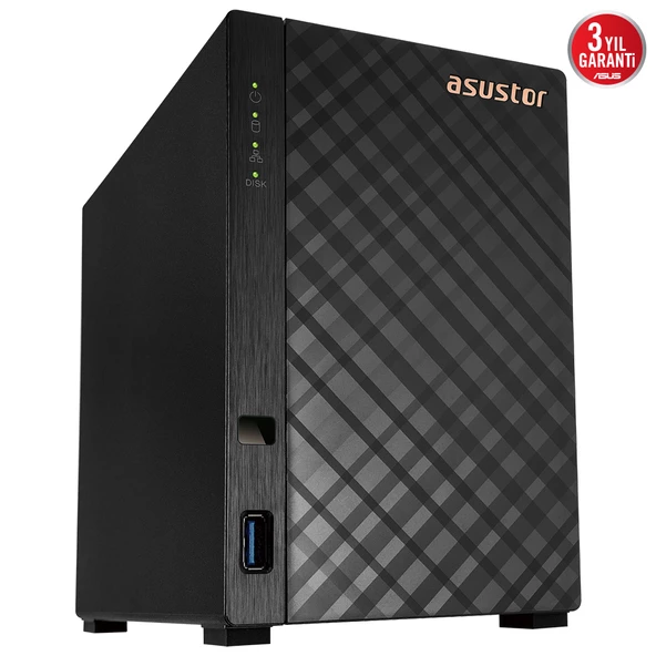 Asustor AS1102TL 2xDisk 2x22TB'a Kadar 1GB DDR4 1xGbE Nas Yedekleme Ünitesi - 4