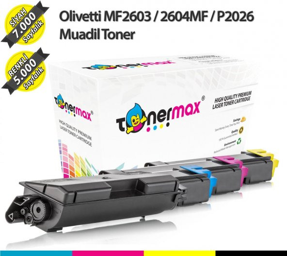 Olivetti D-Color MF-2613 Muadil Toner Takım
