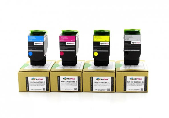 Lexmark CX310dn Muadil Toner Takım