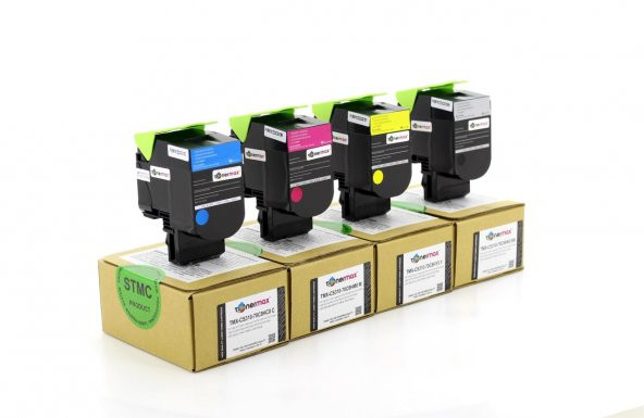 Lexmark CS410dtnw Muadil Toner Takımi - 2