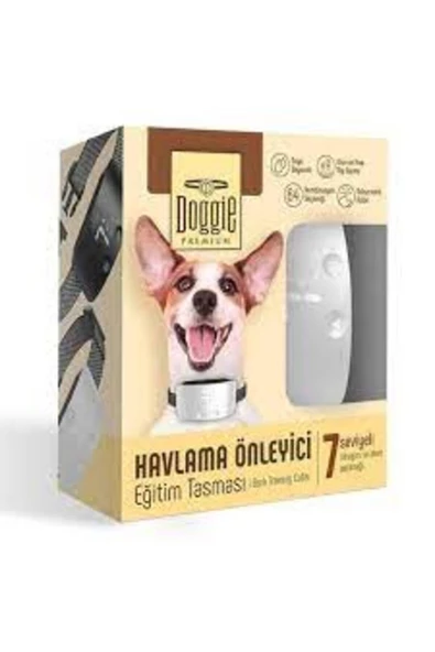 DOGGİE HAVLAMA ÖNLEYİCİ EĞİTİM TASMASI BEYAZ