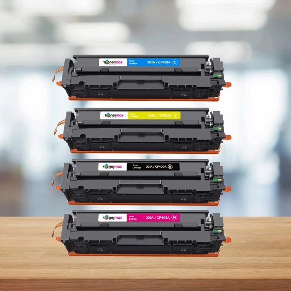 Hp Color LaserJet Pro M252dw Muadil Toner Takım / Hp CF400A Takım