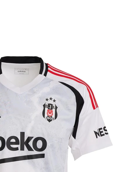 Beşiktaş Orijinal 24-25 Beyaz Forma Hediyelik Ahşap Kutulu - 6
