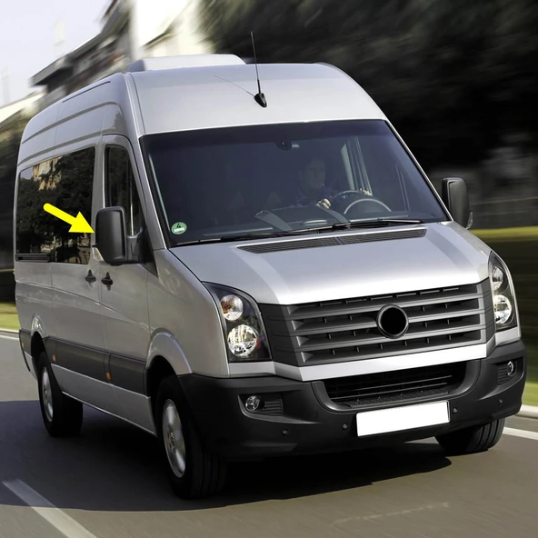 VW Crafter 2013-16 Sağ Dış Ayna Komple Elektrikli Isıtmalı 2E1857508A