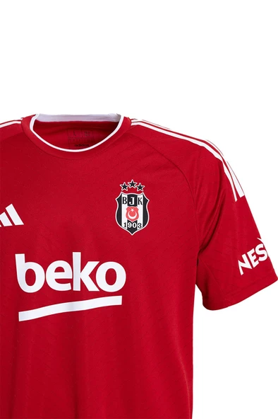 Beşiktaş Orijinal 24-25 Kırmızı Forma Kalem Hediyeli Özel Tasarım Hediyelik Ahşap Kutulu - 7