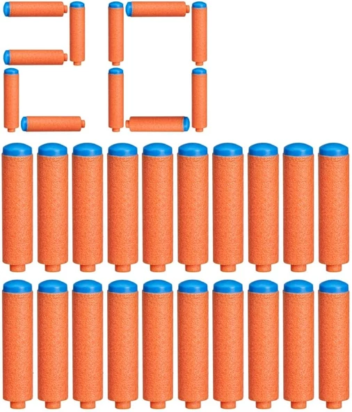 20 Adet N Serisi Nerf N1 Serisi Dart - 2
