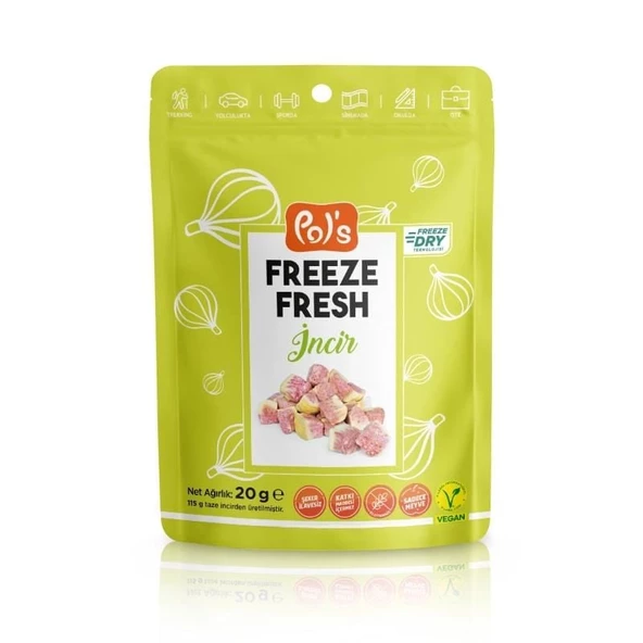 Pol s Freeze Fresh Dondurularak Kurutulmuş İncir 20 g