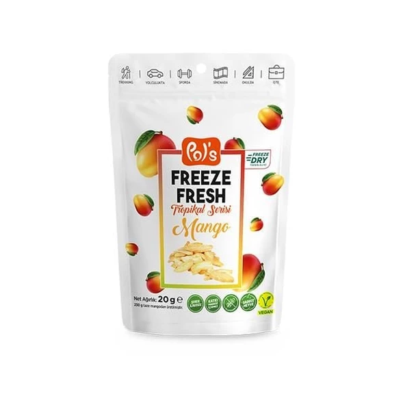 Pol s Freeze Fresh Mango 20 g