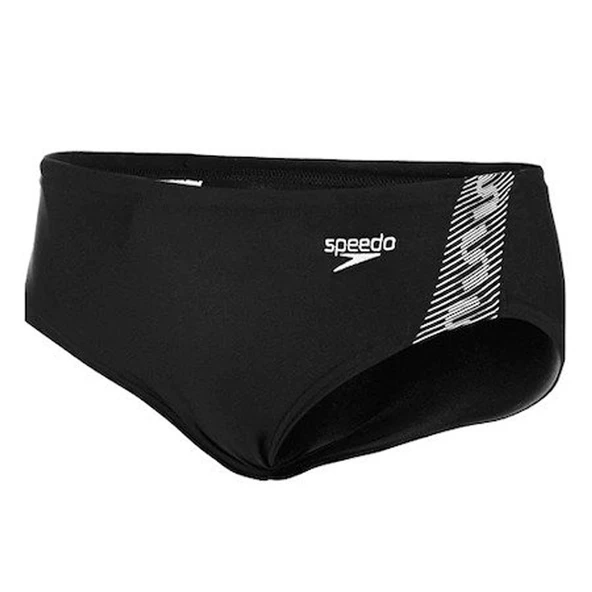 Speedo Monogram Erkek Çocuk Mayosu (Siyah)