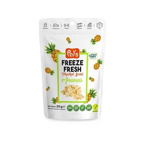 Pol s Freeze Fresh Ananas 20 g