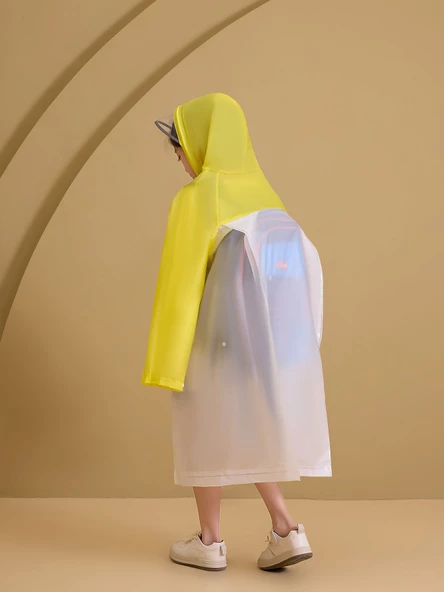 Su Geçirmez Çocuk Yağmurluk, Çanta Bölmeli (Kendi Desenini Yarat! ) - 2