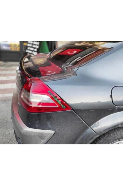 Renault Megane 2 Sedan Bagaj Üstü Spoiler Bagaj Çıtası Pianoblack - 5