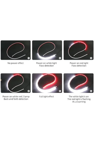 Animasyonlu Kapı Led Oto Kapı Ikaz-uyarı Ledi Karşılama Modlu Çakarlı - 7