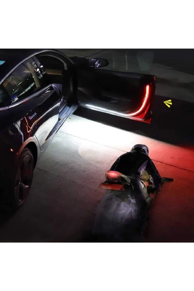 Animasyonlu Kapı Led Oto Kapı Ikaz-uyarı Ledi Karşılama Modlu Çakarlı - 2