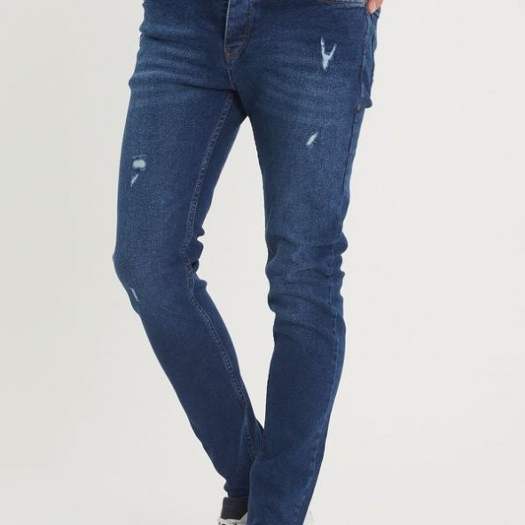 Lacivert Slim Fit Jean Pantolon 1KXE5-44352-14