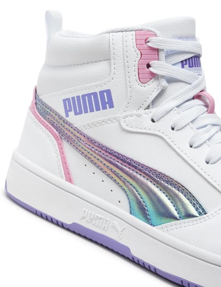 Puma Rebound V6 Mid Bouncy Sky Jr 398725-01 Boğazlı Unisex Spor Ayakkabı - 5