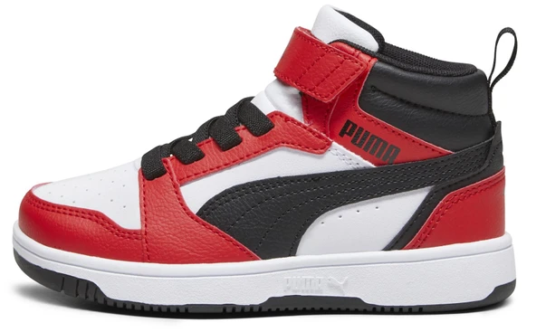 Puma Rebound V6 Mid AC+ PS 393832 Ortopedik Çocuk Spor Ayakkabı - 3