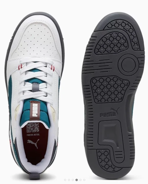 Puma 397941-01 Rebound V6 Lo MID 90s Jr Unisex Spor Ayakkabı - 6