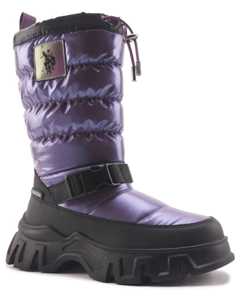 U.S. Polo Assn Poretta Unisex Çocuk Çizme Kar Botu - Resim 2