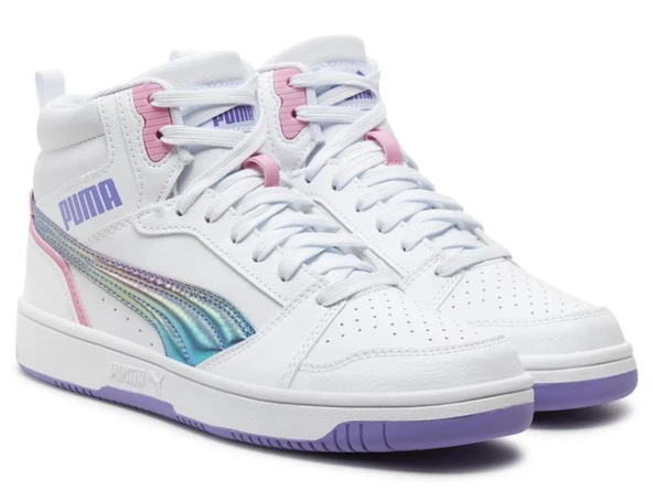 Puma Rebound V6 Mid Bouncy Sky Jr 398725-01 Boğazlı Unisex Spor Ayakkabı - 2