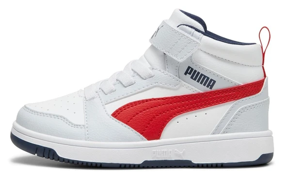 Puma Rebound V6 Mid AC+ PS 393832 Ortopedik Çocuk Spor Ayakkabı - 9