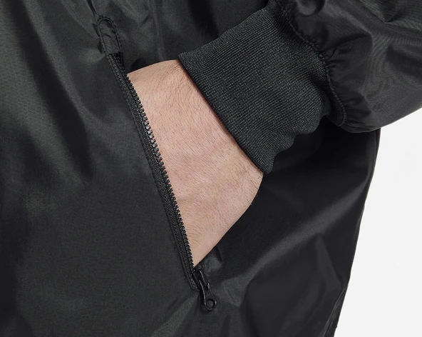 Nike DA0001-010 M Nk Wvn Lnd Wr Hd Jkt Yağmurluk İnce Erkek Mont - Resim 5