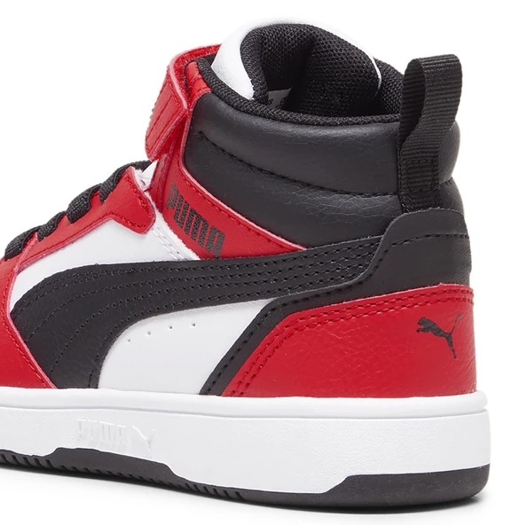 Puma Rebound V6 Mid AC+ PS 393832 Ortopedik Çocuk Spor Ayakkabı - 2
