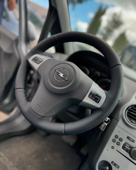 Opel Corsa D Araca Özel Direksiyon Kılıfı AÇIKLAMAYI OKUYUNUZ