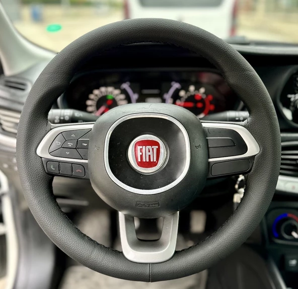 Fiat Egea Boş Paketler İçin Standart Direksiyon Kılıfı (Tam Kaplama Kılıf Değildir)