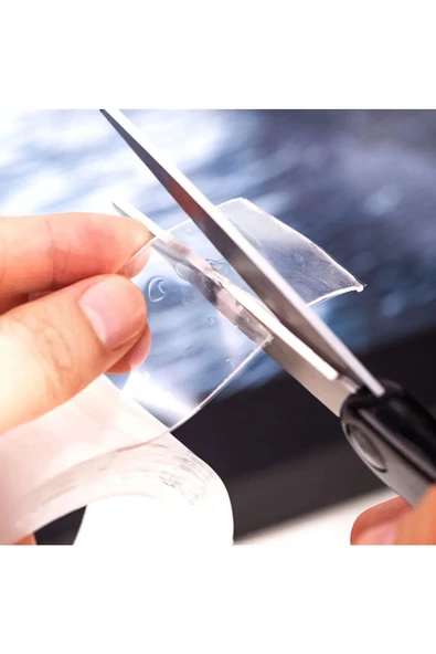 Çift Taraflı Nano Bant Süper Güçlü Şeffaf Çift Taraflı Bant 3 CM X 2 METRE - 8