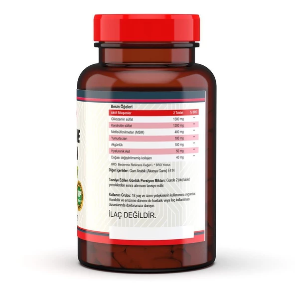 Nevfix Glucosamine Chondroitin Msm Hyaluronic Acid 60 Tablet - 2