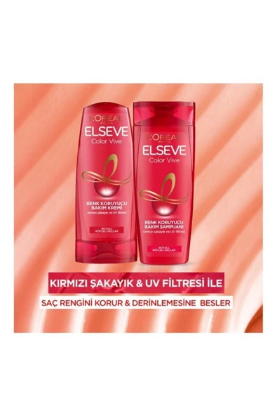 Elseve Colorvive Renk Koruyucu Bakım Şampuanı 450 ml - Resim 4