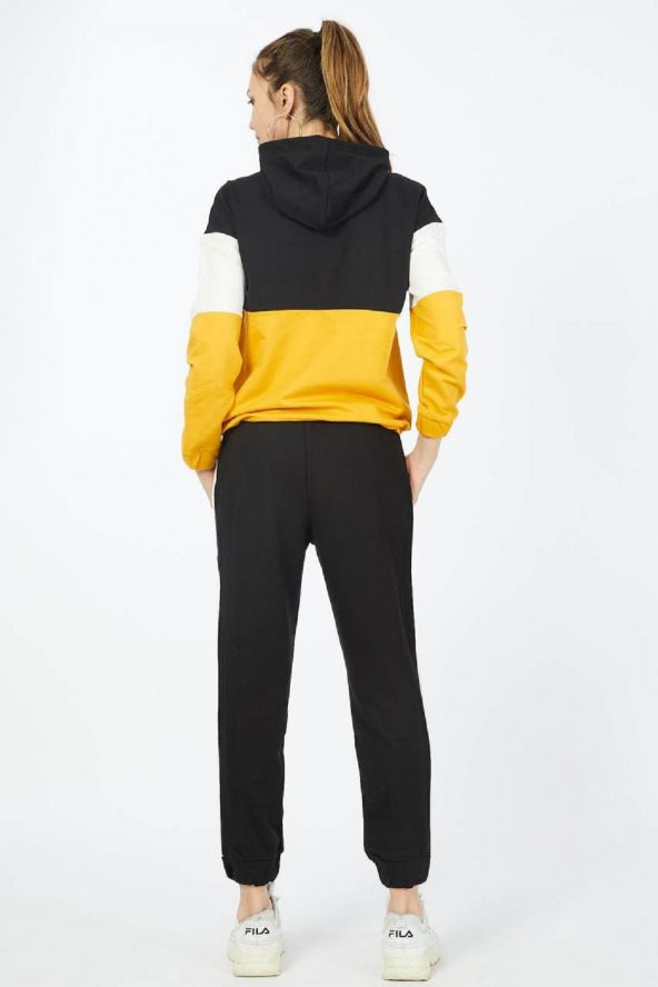 Atlas Kumaş  Garnili Zara Model İkili Eşofman Takımı 8265 - 6