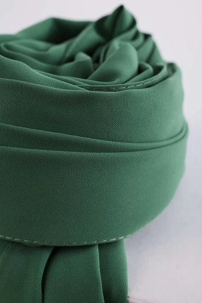 Çağla Yeşili-Medine İpeği Şal - Resim 4