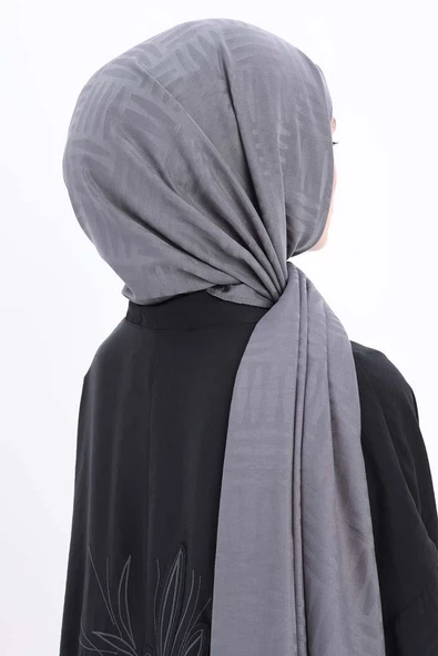 Füme-Desenli Jakar Şal - Resim 3