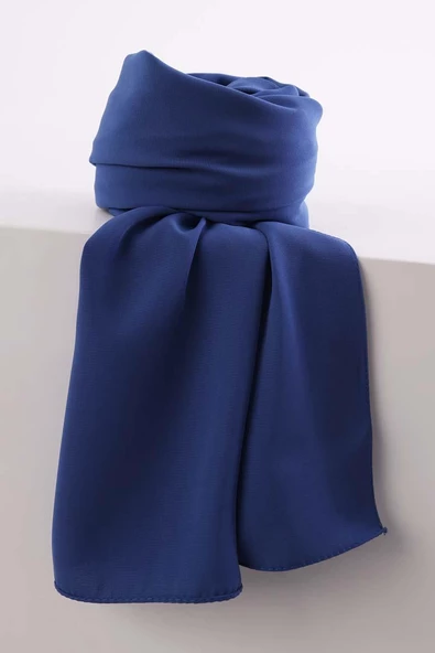 İndigo-Medine İpeği Şal - Resim 5