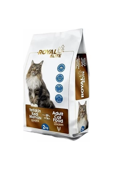 ROYAL ELİTE TAVUKLU YETİŞKİN KEDİ MAMASI 2 KG