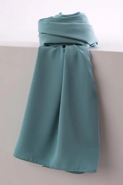 Çimen Yeşili-Medine İpeği Şal - Resim 5