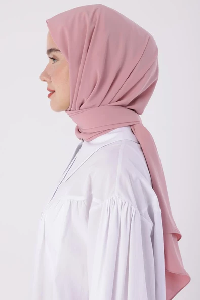 Pembe-Medine İpeği Şal - 3