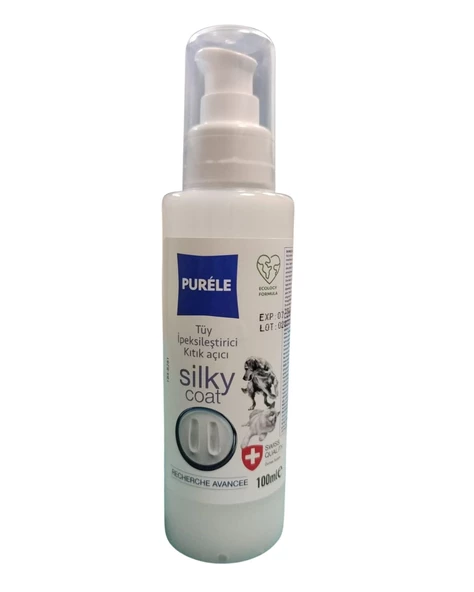 Purele Silky Coat Kedi Köpek Tüy Bakım Kremi 100ml