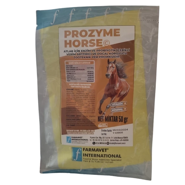 Farmavet Prozyme Horse 50 Gr