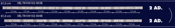 BM-102 (4X11LED) NORDMENDE 40" B-1004 RTL1004 V400HJ6-PE1/40LE5100 & 3BL-T8104102-003B &  HK40D11-ZC14A-01 TK53