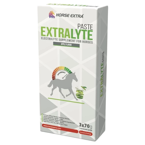 Horse Extra  Extralyte Electorylte Pasta 3*70 Gr