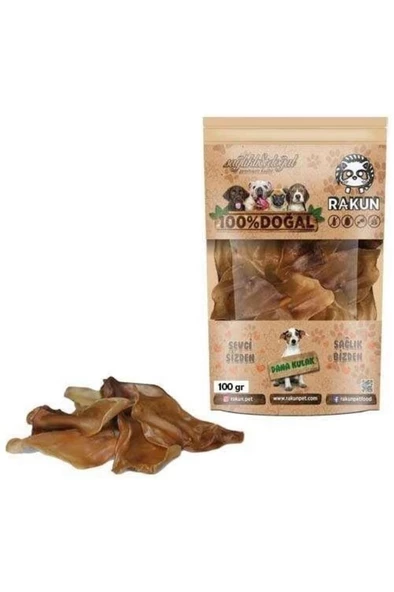 Rakun Dana Kulak Etli Yetişkin Köpek Ödülü 100 gr - 2