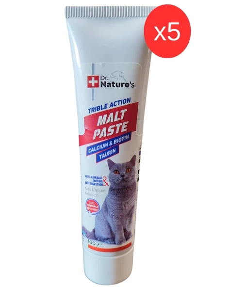 Dr. Natures Kedi Malt Macun ( Tüy Yumağı Için Hairball) 100 gr 5 Adet