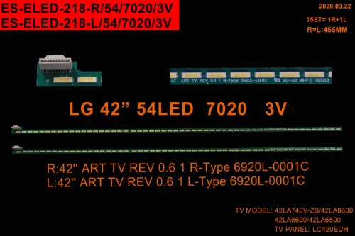 BM-5027 (2X54LED) PHİLİPS 42" B-560 46,6CM 42LA740V-ZB/42LA8600 42LA6600/42LA6500 L:42'' ART TV REV 0.6 1 L-Type 6920L-0001C NO12 ürün görseli 1